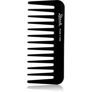 Janeke Black Line Small Supercomb pieptene de păr pentru aplicarea produselor cu textură de gel 11 × 5 cm 1 buc-ro