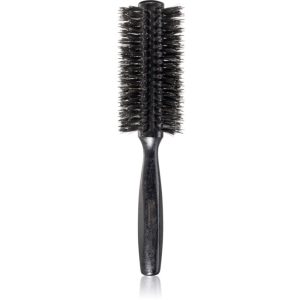 Janeke Black Line Tumbled Wood Hairbrush Ø 55mm perie rotundă pentru păr cu peri de nailon și de mistreț 1 buc-Țena
