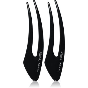Janeke Hair Clip agrafe de par Black 2x15 cm-ro