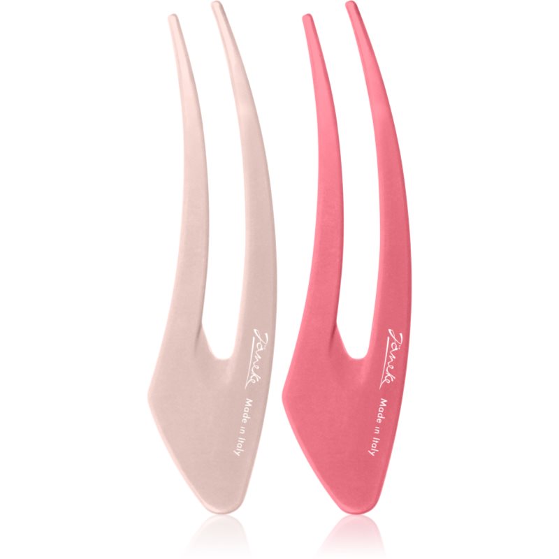 Janeke Hair Clip agrafe de par Pink 2x15 cm-ro
