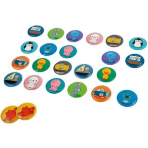 Janod Bath Memory Pexoso pentru cadă Animals 2 y+ 24 buc-ro