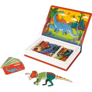 Janod Magnetibook Dinosaurus placă magnetică 3 y+ 1 buc-ro