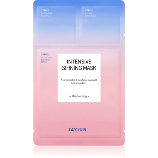 Jayjun Intensive Shining mască iluminatoare în 3 pași 1 buc-ro
