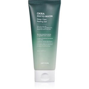Jayjun Okra Phyto Mucin Deep gel intens pentru curatare cu efect exfoliant 150 ml-ro