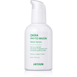 Jayjun Okra Phyto Mucin ser delicat pentru ten pentru a calma si intari pielea sensibila 50 ml-ro