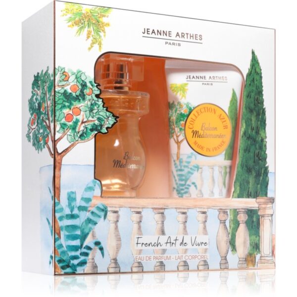 Jeanne Arthes Collection Azur Balcon Méditerranéen set cadou pentru femei-Țena
