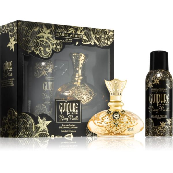 Jeanne Arthes Guipure & Silk Ylang Vanille set cadou pentru femei-ro