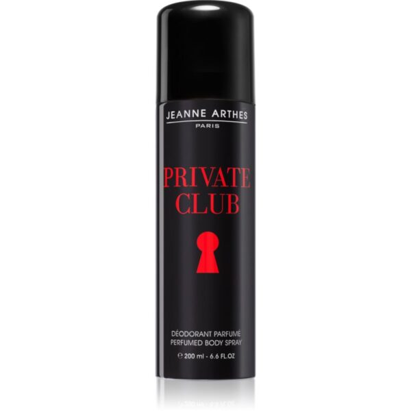 Jeanne Arthes Private Club deodorant spray pentru bărbați 200 ml-ro