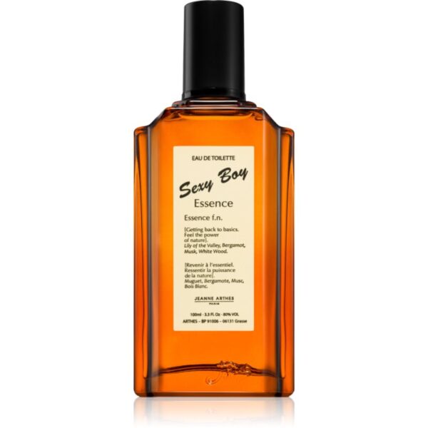 Jeanne Arthes Sexy Boy Essence Eau de Toilette pentru bărbați 100 ml-Țena