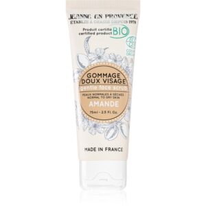 Jeanne en Provence BIO Almond crema delicata pentru exfoliere cu migdale calitate BIO pentru femei 75 ml-ro