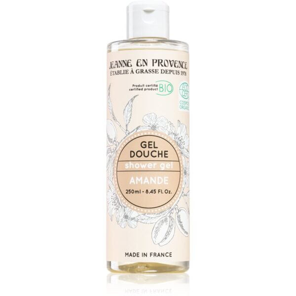 Jeanne en Provence BIO Almond gel de dus hranitor calitate BIO pentru femei 250 ml-ro
