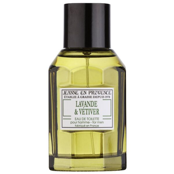 Jeanne en Provence Lavande & Vétiver Eau de Toilette pentru bărbați 100 ml-Țena