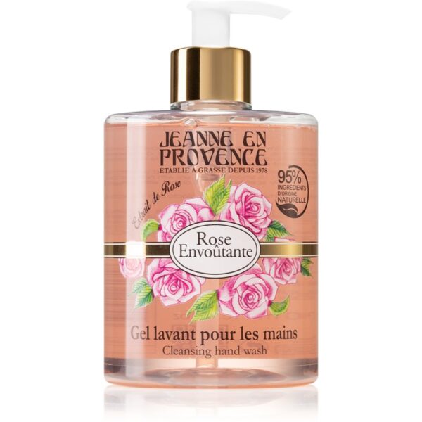 Jeanne en Provence Rose Envoûtante Săpun lichid pentru mâini 500 ml-Țena