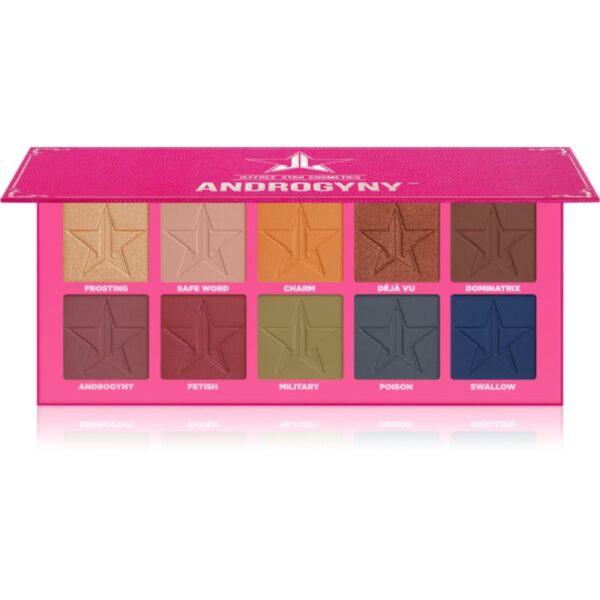 Jeffree Star Cosmetics Androgyny paletă cu farduri de ochi 10x2