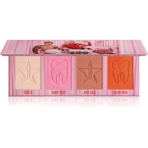 Jeffree Star Cosmetics Cavity Skin Frost paletă de iluminatoare 4x7 g-ro