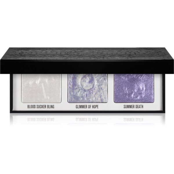 Jeffree Star Cosmetics Gothic Beach Gothic Diamonds Extreme Frost paleta luminoasa 3x4 g-ro