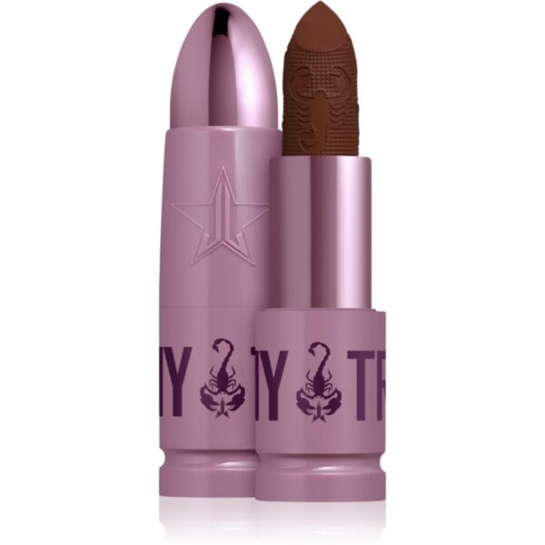 Jeffree Star Cosmetics Scorpio Shiny Trap Lipstick ruj cremos foarte pigmentat culoare Gardening in Mayhem 3 g-ro