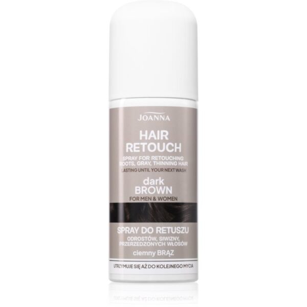 Joanna Hair Retouch Spray spray pentru acoperirea firelor albe Dark Brown 75 ml-ro