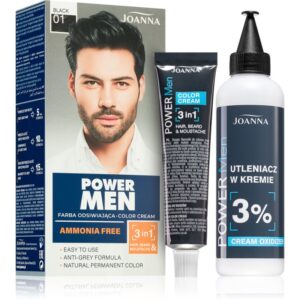 Joanna Power Men culoare par pentru barbati culoare Black-ro