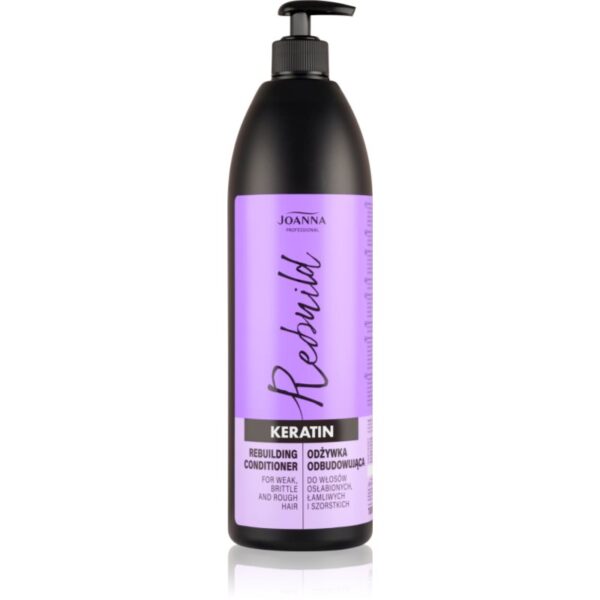 Joanna Professional Keratin Balsam cu keratina pentru parul deteriorat si fragil 1000 ml-Țena