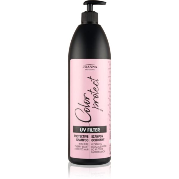 Joanna Professional UV Filter sampon protector pentru par expus la soare parfum Cherry 1000 ml-Țena