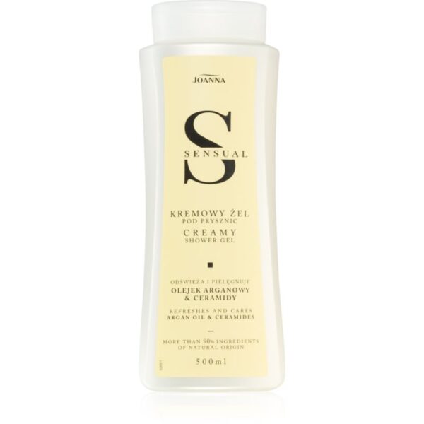 Joanna Sensual gel calmant pentru dus Argan Oil & Ceramides 500 ml-ro