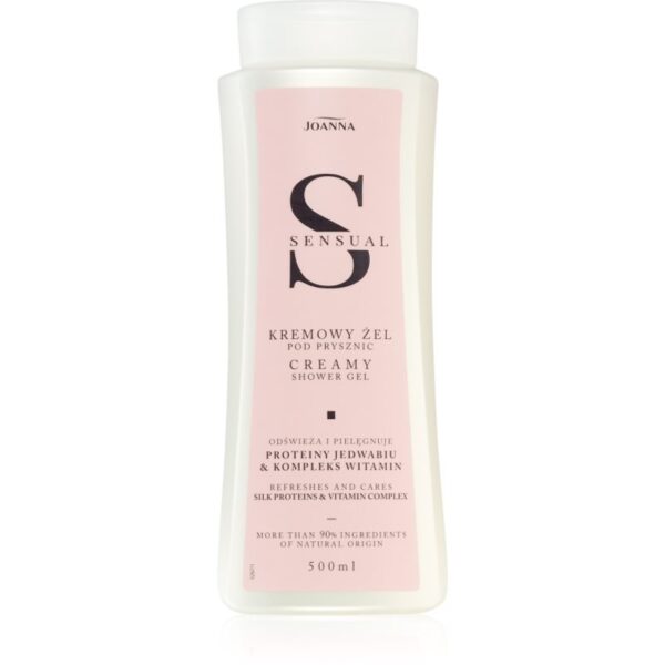 Joanna Sensual gel cremos pentru dus Silk Proteins & Vitamin Complex 500 ml-ro
