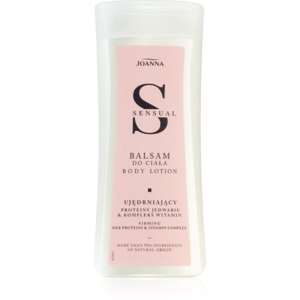 Joanna Sensual lotiune de corp pentru fermitate Silk Proteins & Vitamin Complex 200 g-ro