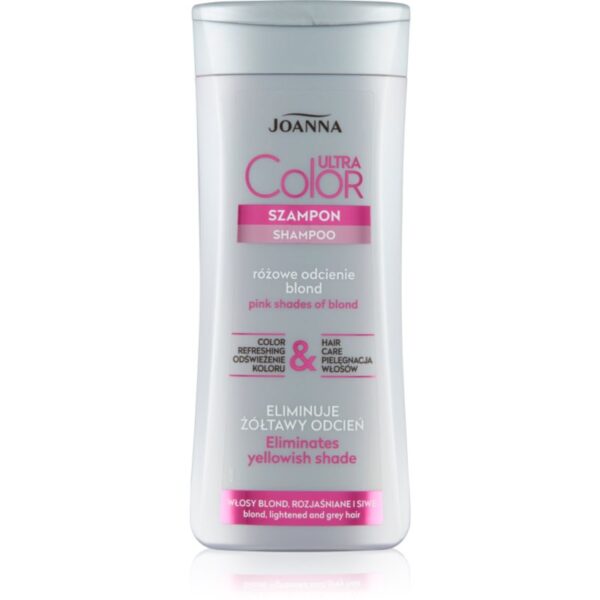 Joanna Ultra Color șampon pentru parul blond cu suvite 200 ml-Țena