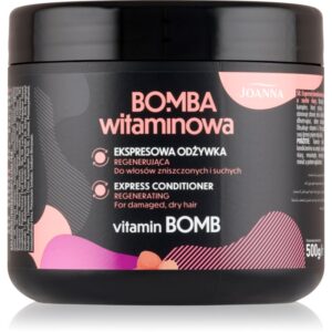 Joanna Vitamin Bomb Express Conditioner balsam regenerator express pentru păr uscat și deteriorat 500 ml-ro