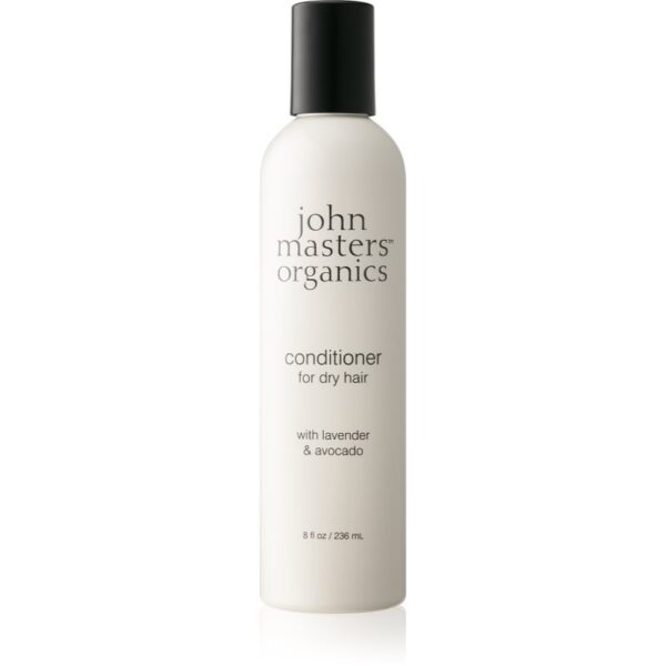 John Masters Organics Lavender & Avocado Conditioner Balsam pentru păr uscat și deteriorat. 236 ml-Țena