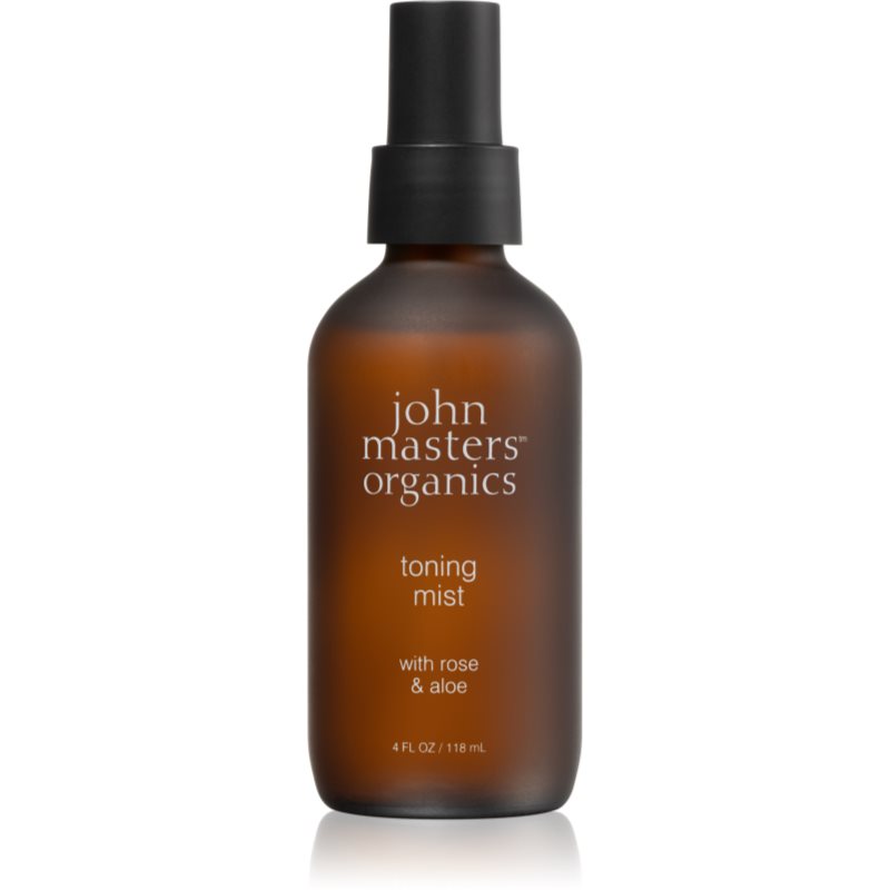 John Masters Organics Rose & Aloe Toning Mist ceață facială tonică 118 ml-Țena