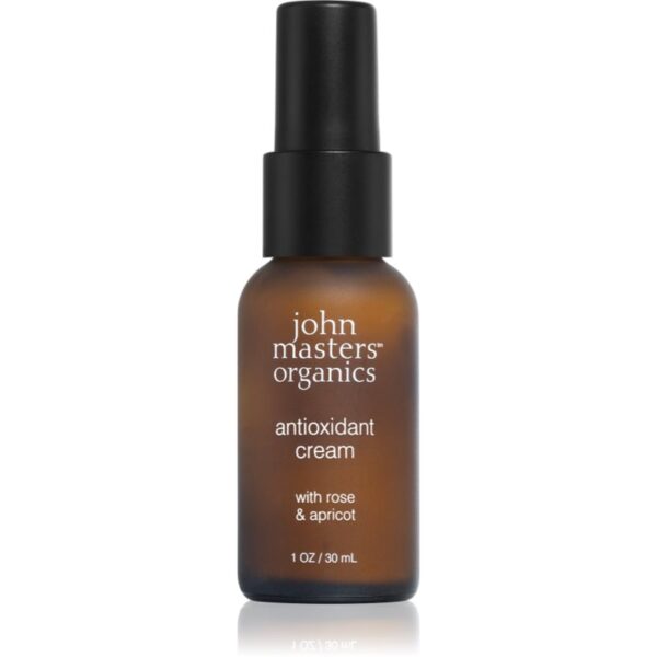John Masters Organics Rose & Apricot Antioxidant Cream crema de fata antioxidanta 30 ml-Țena