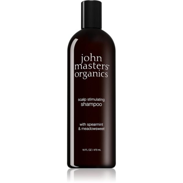 John Masters Organics Scalp Stimulanting Shampoo with Spermint & Medosweet sampon pentru cresterea parului cu menta 473 ml-Țena