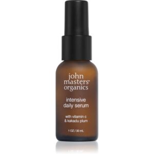 John Masters Organics Vitamin C & Kakadu Plum Intensive Daily Serum ser facial de intinerire cu vitamina C 30 ml-Țena