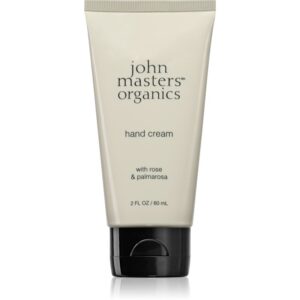 John Masters Organics hand cream Rose & Palmarosa crema nutritiva cu ulei de trandafir 60 ml-Țena