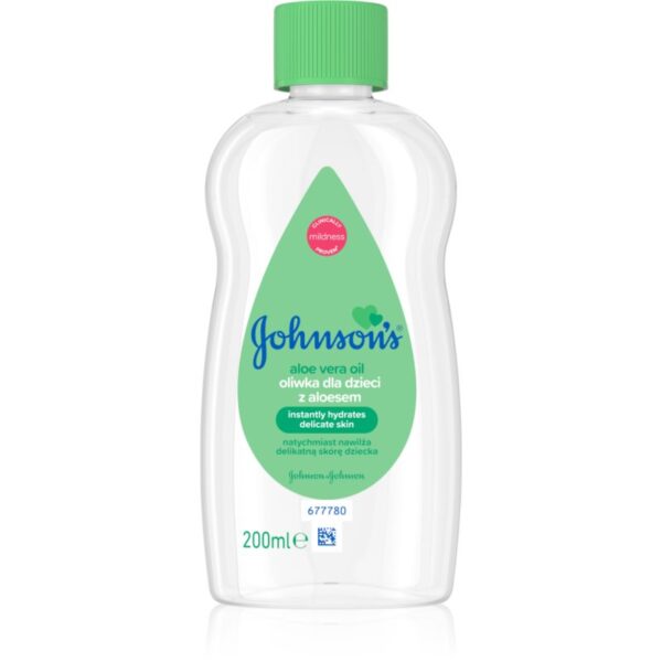 Johnson's® Care ulei cu aloe vera 200 ml-ro