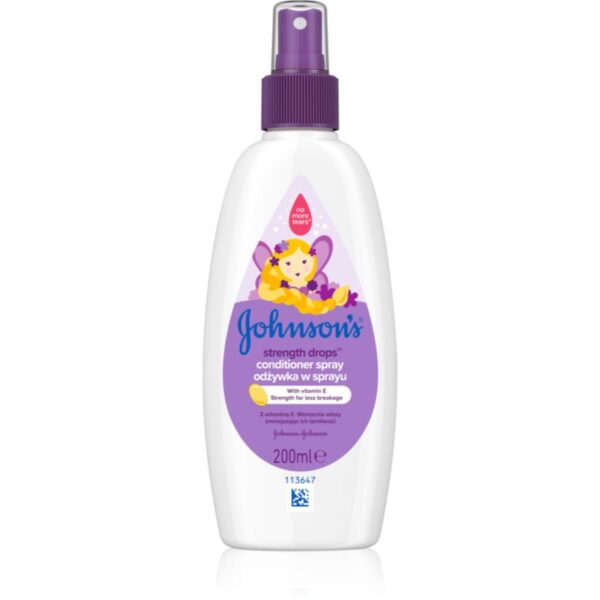 Johnson's® Strenght Drops balsam pentru indreptare pentru copii in spray 200 ml-ro