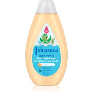 Johnson's® Wash and Bath gel de dus si baie pentru copii 2in1 500 ml-ro