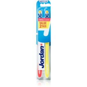 Jordan Total Clean Medium 2 pack perie de dinti 2 buc-ro