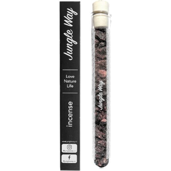 Jungle Way Indian Red Benzoin - Hypnotic Sambrani tamaie 15 g-Țena