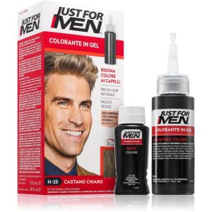 Just for Men Color Kit vopsea de par tonifianta pentru barbati culoare H-25 Light Brown 1 buc-ro