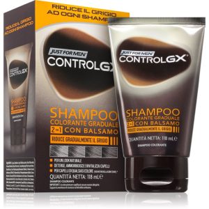 Just for Men Control GX Shampoo sampon si balsam pentru par grizonat pentru bărbați 118 ml-ro