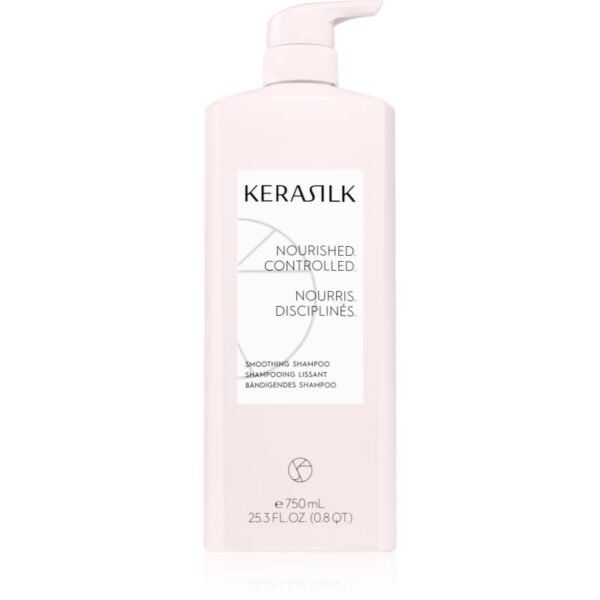KERASILK Essentials Smoothing Shampoo Șampon pentru păr aspru și indisciplinat 750 ml-Țena