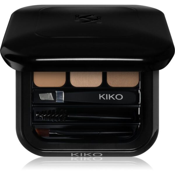 KIKO Milano Eyebrow Expert set pentru sprancene perfecte culoare 01 Blonde 2.4 g-Țena