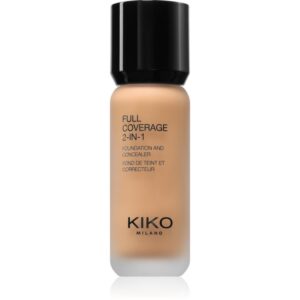 KIKO Milano Full Coverage 2-In-1 make-up si corector 2 in 1 culoare 40 Warm Beige 25 ml-ro