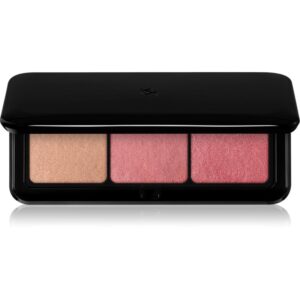 KIKO Milano Multi Finish Trio autobronzant și blusher culoare 02 - Mauve 7 g-ro
