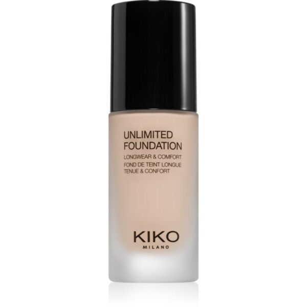 KIKO Milano Unlimited Foundation fard lichid de lunga durata cu efect matifiant culoare 01 Rose 30 ml-ro