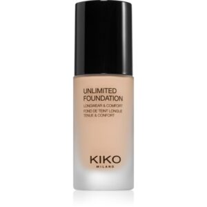 KIKO Milano Unlimited Foundation fard lichid de lunga durata cu efect matifiant culoare 02 Gold 30 ml-Țena