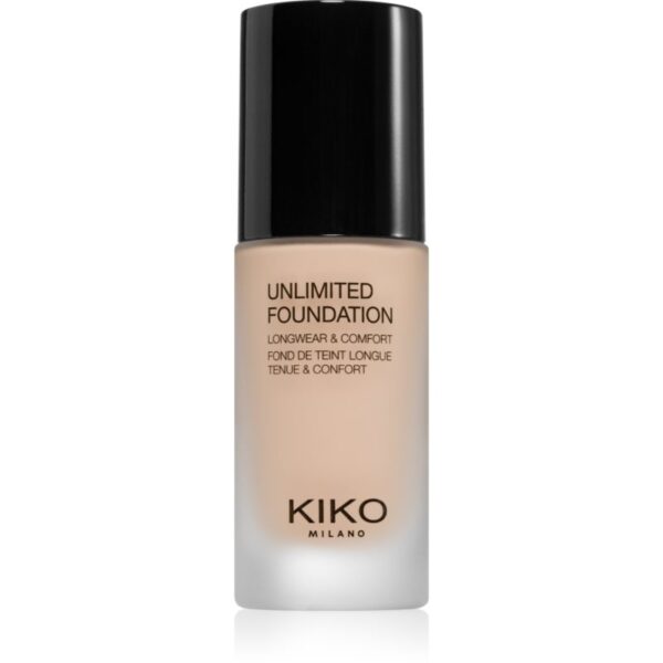 KIKO Milano Unlimited Foundation fard lichid de lunga durata cu efect matifiant culoare 1.5 Neutral 30 ml-Țena